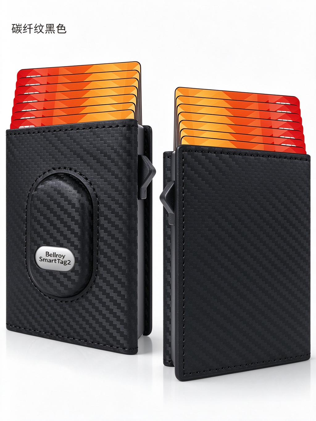 Galaxy SmartTag Compatible Pop Up Card Wallet RFID Blocking Card Holder